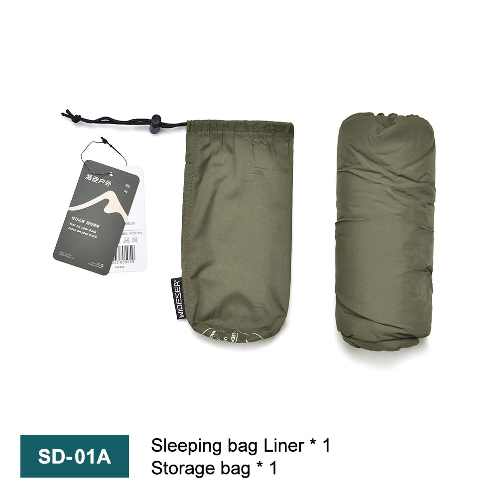 Outdoor Camping Sleeping Bag Liner Ultralight Mummy