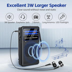 Portable AM FM SW Radio Emergency