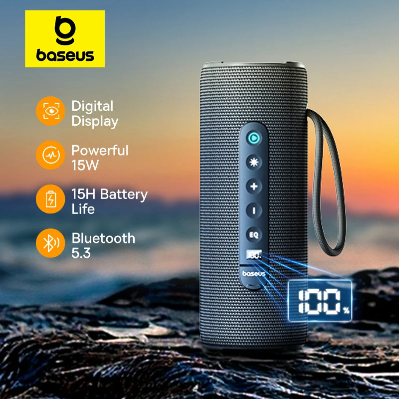 Baseus AeQur 30 Air Portable Wireless Speaker Bluetooth 5.3 TWS Pairing
