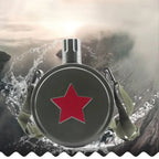 Stainless Steel Pentagram Military Canteen Outdoor Camping Hiking