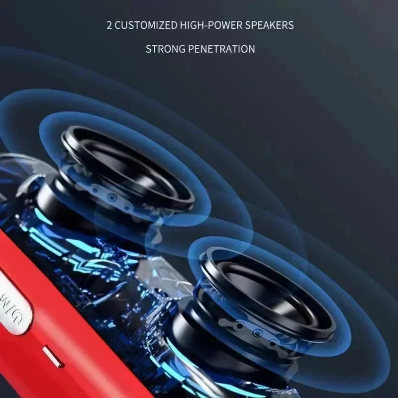 2025 200W Wireless Bluetooth Speaker Portable Outdoor Subwoofer