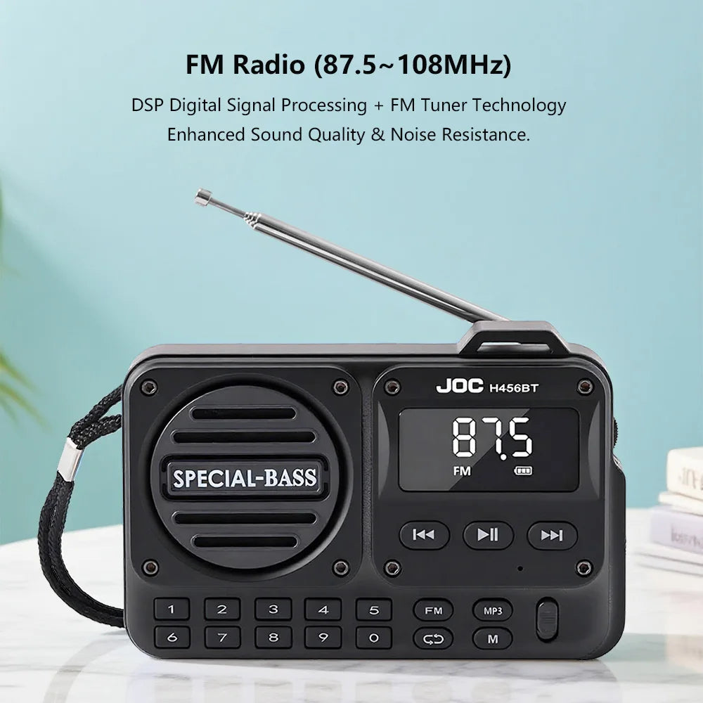 Outdoor Wireless Bluetooth Speakers with FM Radio ,USB TF Card Speaker,MP3 Player