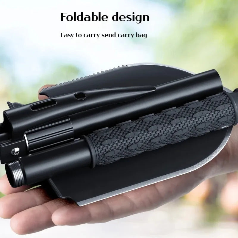 Multifunctional garden shovel for camping,