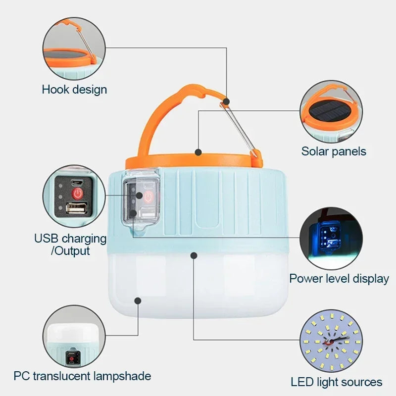 Portable Waterproof Light Power Bank