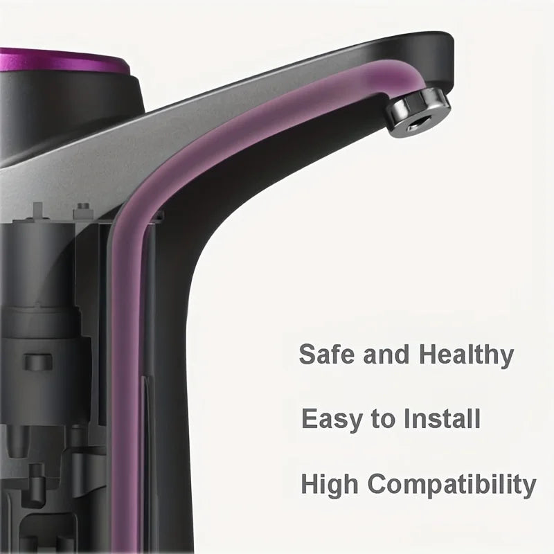 Portable electric water dispenser pump