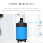 Portable Rechargeable Shower with showerhead