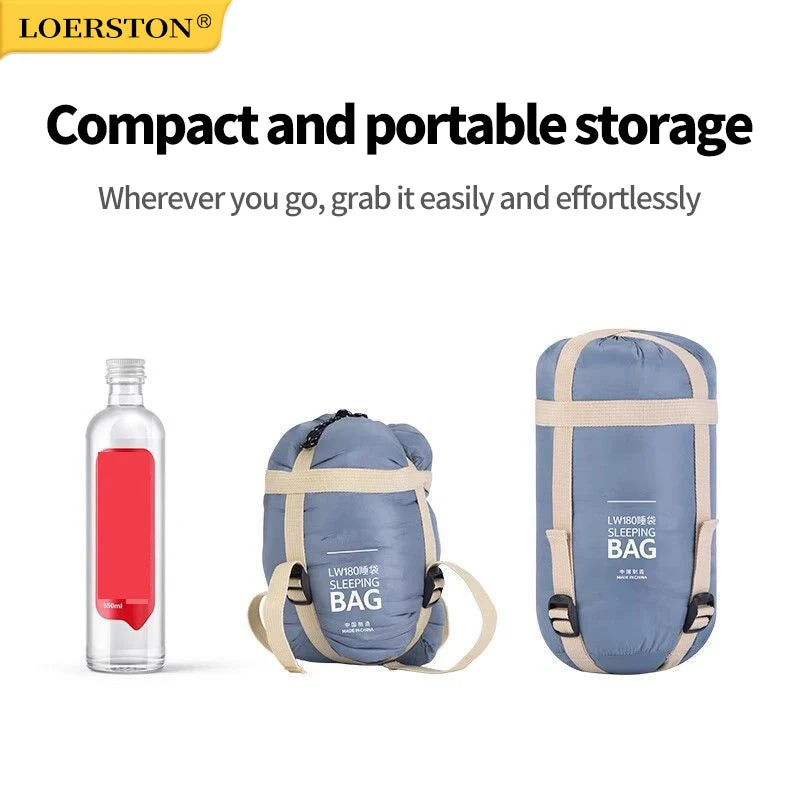 Camping Ultralight Compact Adult Sleeping Bag Waterproof