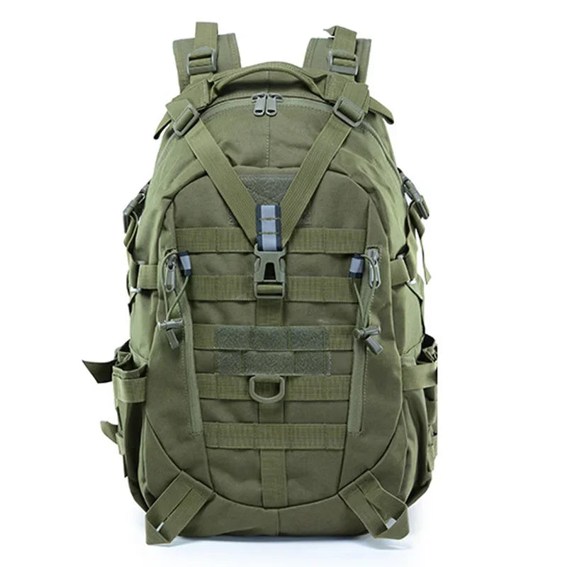 40L Camping backpack Men's Outdoor Travel bag Camo Molle