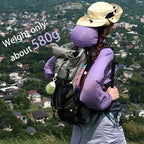 BISINNA Camping Backpack 25+10L Ultralight for Men Women Large Capacity