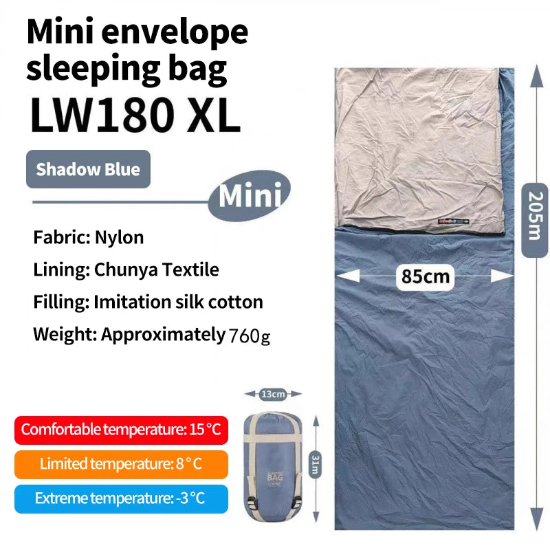 Camping Ultralight Compact Adult Sleeping Bag Waterproof