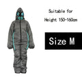 Durable Camping Wearable Full Body Walking Sleeping Bag Pouch Aliens