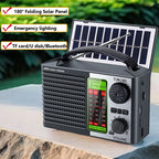 Portable Full Band Solar Radio