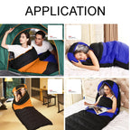 USB Camping Sleeping Bag Heating Mat Ultralight Waterproof  Warm