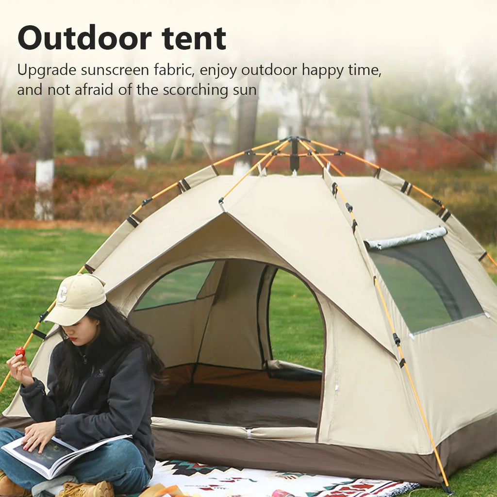 Outdoor Folding Camping Tent Portable Waterproof