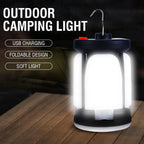 Rechargeable LED Camping Lantern With folding LED floodlight Portable