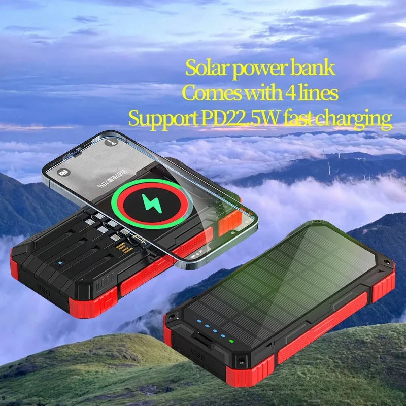 Portable Solar Power Bank