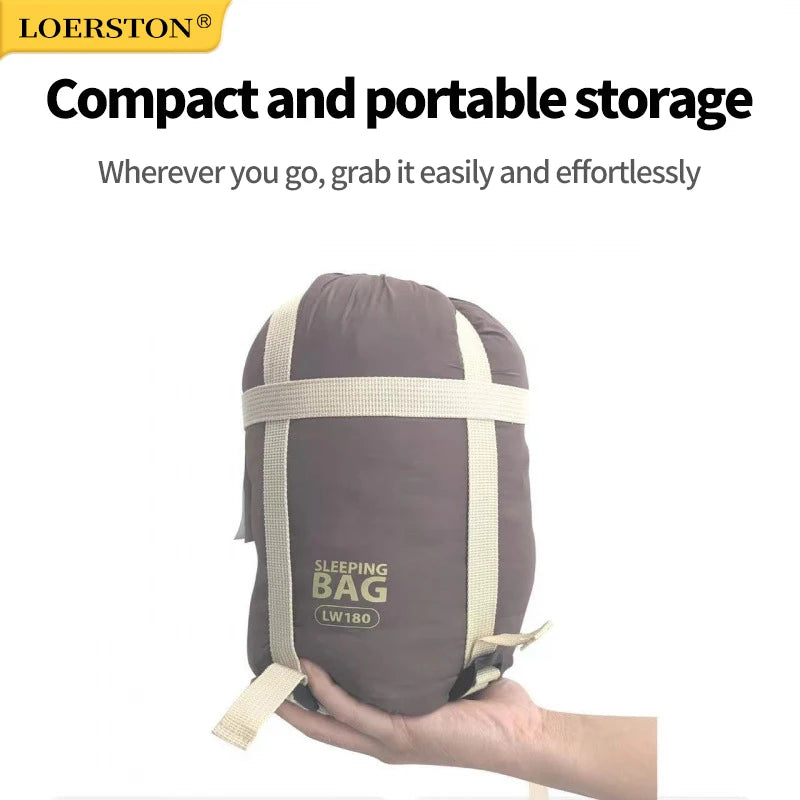 Camping Ultralight Compact Adult Sleeping Bag Waterproof