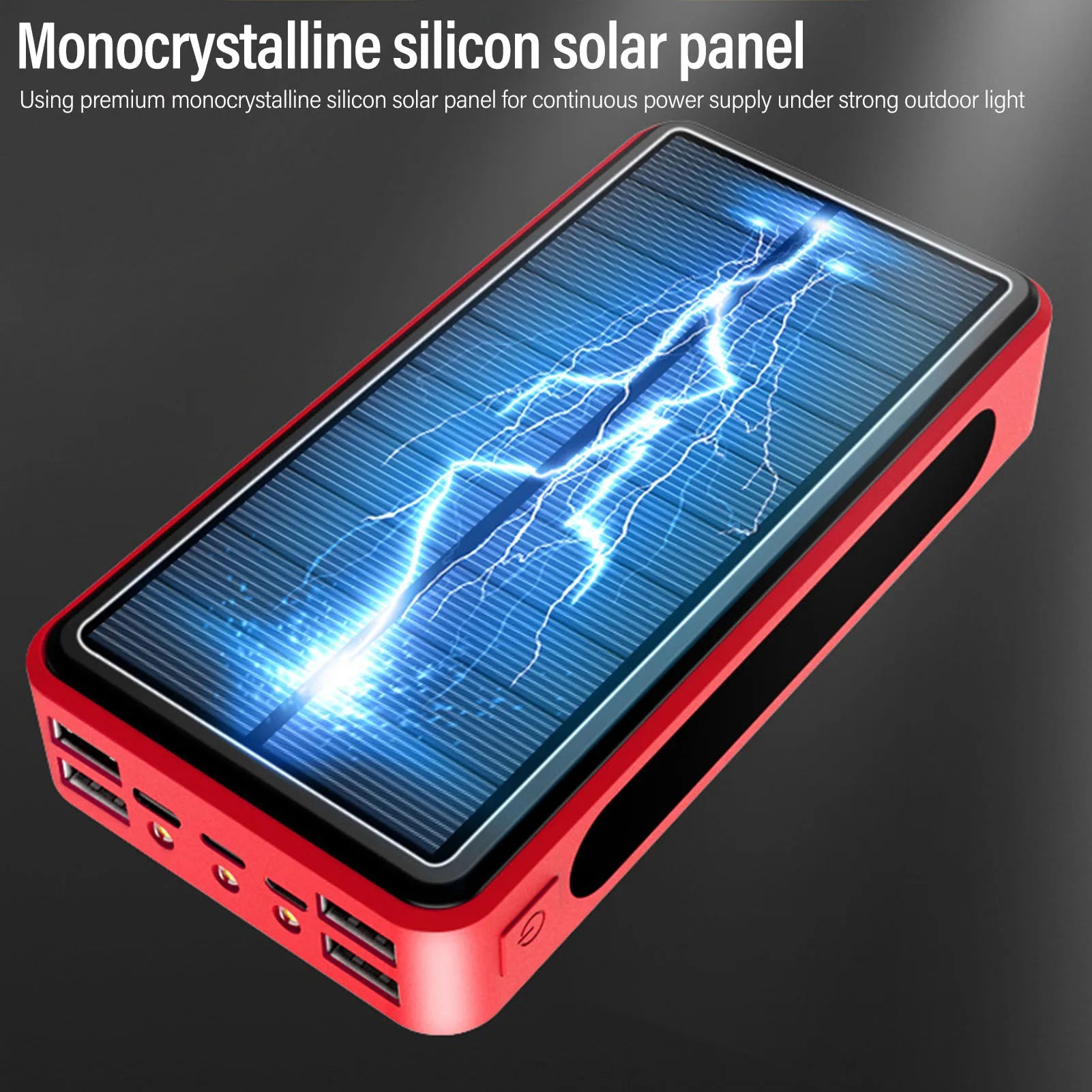Solar Power Bank Portable Emergency