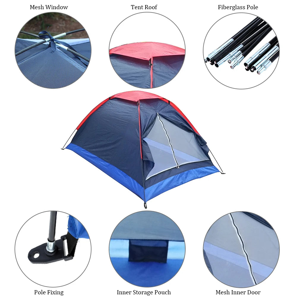 2 People Outdoor Camping Tent