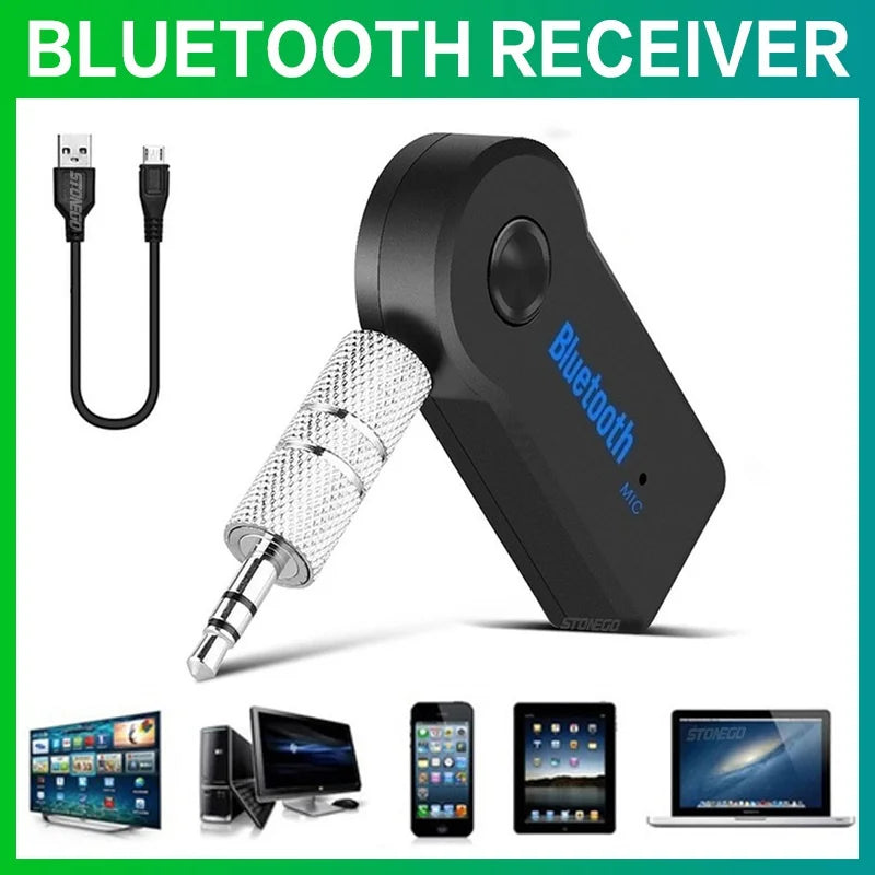 Speaker Receiver Bluetooth AUX Receiver Stereo Output Music