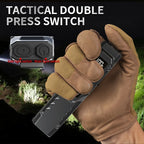 Portable Flashlight, 800 Lumens USB Rechargeable Tactical Flashlight, Waterproof