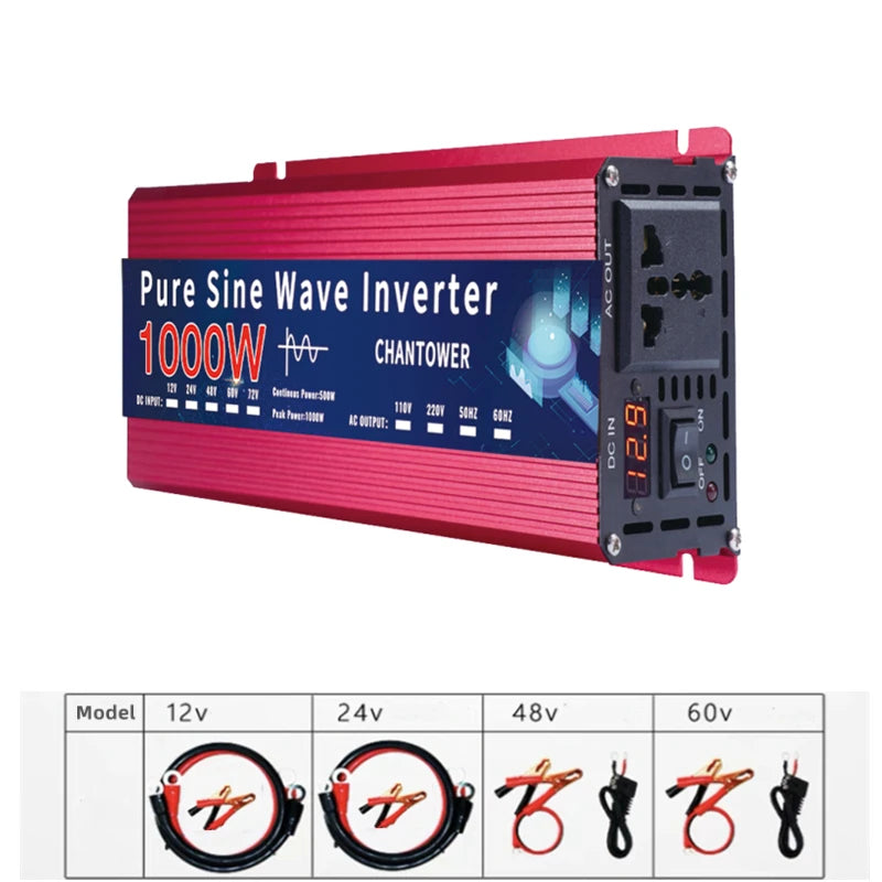 DC To AC Portable Converter Car/Solar Inverter