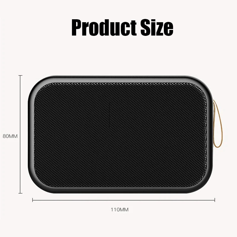 2024 TWS Bluetooth Speakers Portable Outdoor Oxford Loudspeaker Wireless