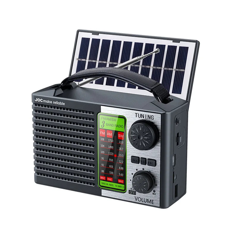 Portable Full Band Solar Radio