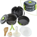 Camping Cookware Set Backpacker's Cooking Set: Durable