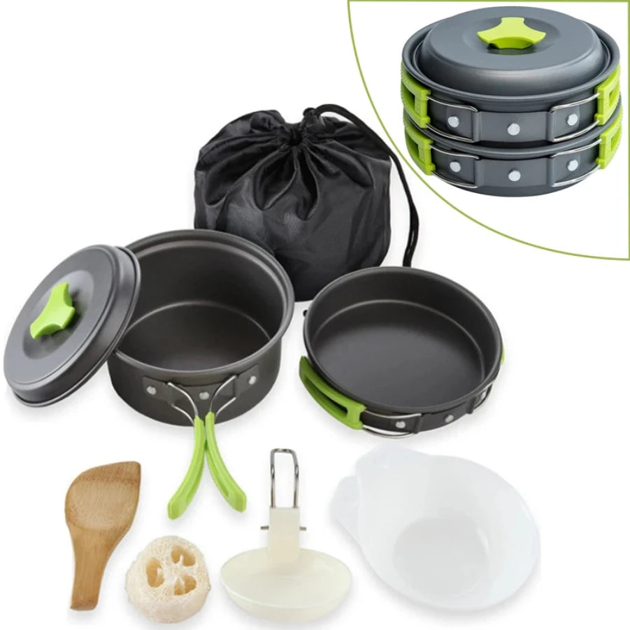 Camping Cookware Set Backpacker's Cooking Set: Durable