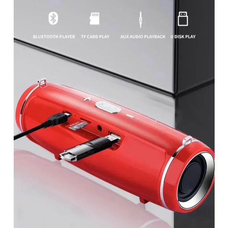 2025 200W Wireless Bluetooth Speaker Portable Outdoor Subwoofer