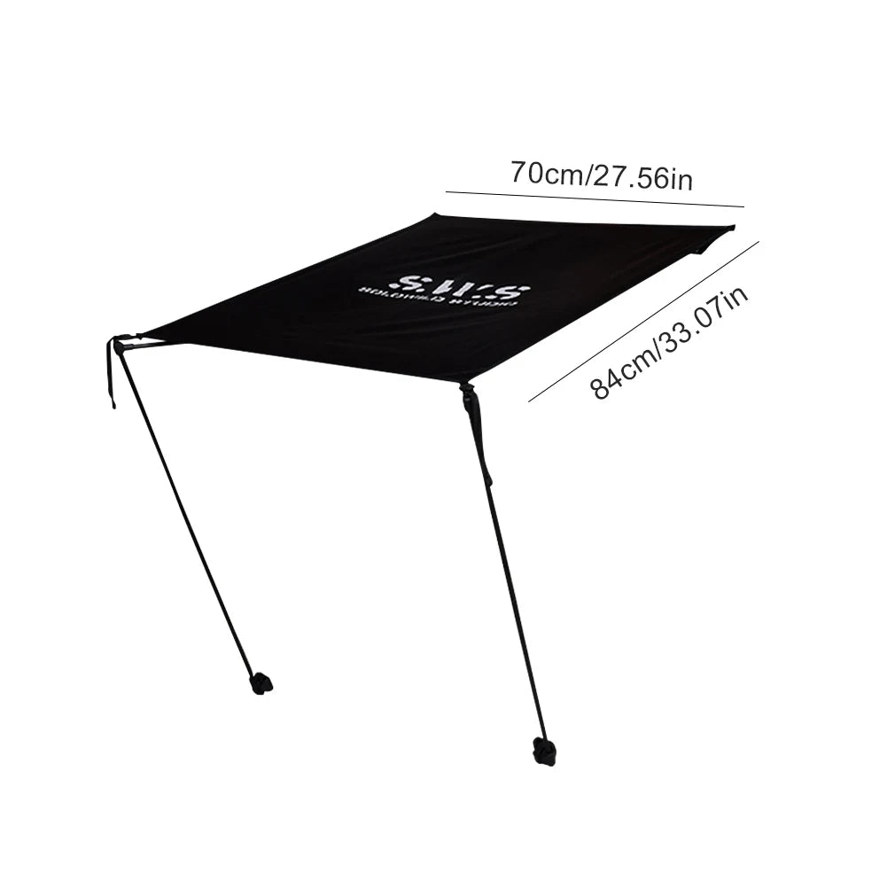 Camping Chairs Kit Ultralight Folding Chair Set With Sunshade