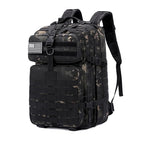 Outdoor tactical backpack, lightweight with waterproof function, large capacity,