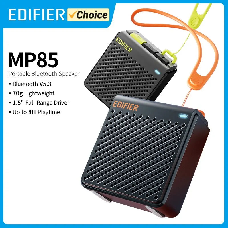 Edifier MP85 Portable Bluetooth Speakers Camping 8H Playback Waterproof