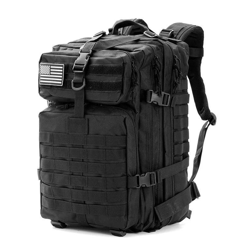 Outdoor tactical backpack, lightweight with waterproof function, large capacity,