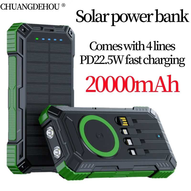 Portable Solar Power Bank