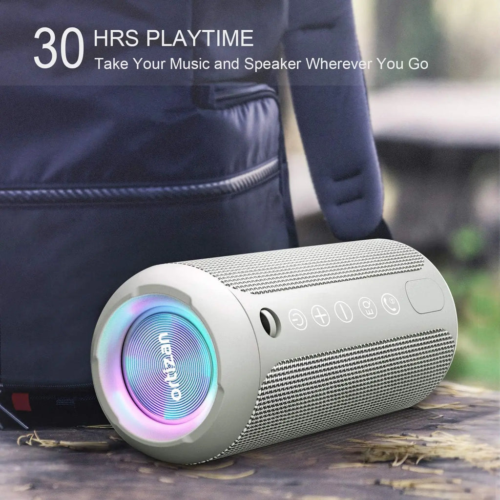Ortizan X10 Bluetooth Speaker Enhanced Bass Waterproof