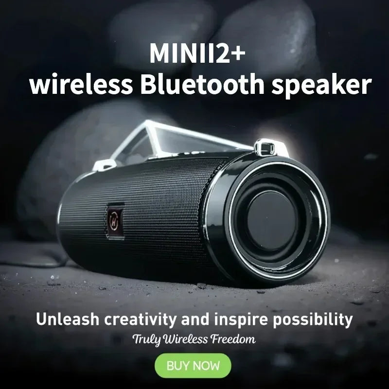 2025 200W Wireless Bluetooth Speaker Portable Outdoor Subwoofer