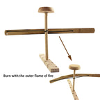 Bow Drill Friction Fire Starter Wood