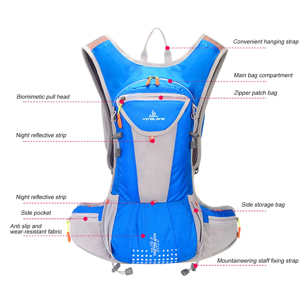 Hydration Backpack, Leak Proof Hiking Backpack, Water Backpack